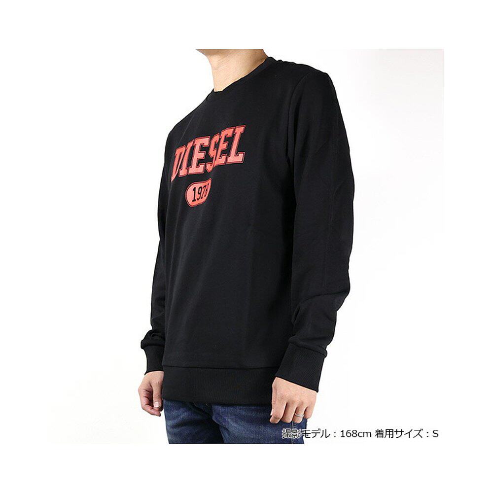 日本直邮Diesel 迪赛 Logo 运动衫 运动服 圆领 长袖 上衣 运动衫 - 图0