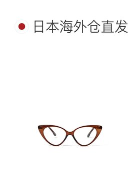 1h可退 日本直邮BEAMS BOY 女士 细框复古猫眼透明镜片太阳镜 134