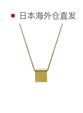 日本直邮Calvin Klein 女士项链MERIDIAN 35000248金色配饰