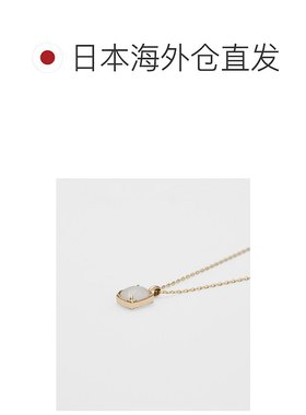 1h可退 日本直邮agete 阿卡朵 女士蓝色蕾丝玛瑙项链 10244116415