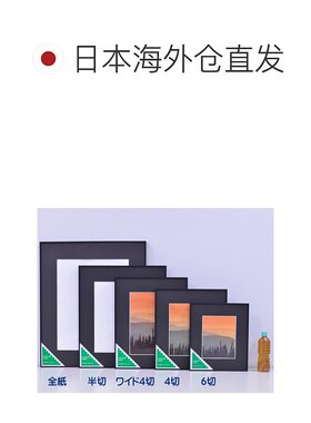 日本直邮Fujicolor富士胶片 金属相框A300黑色半切 301513