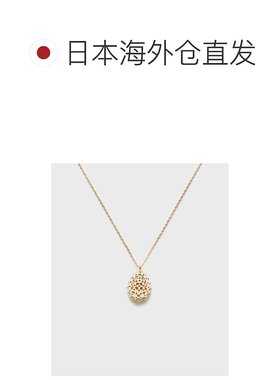 1h可退 日本直邮agete 阿卡朵 agete 女士K18钻石项链 立体感强繁