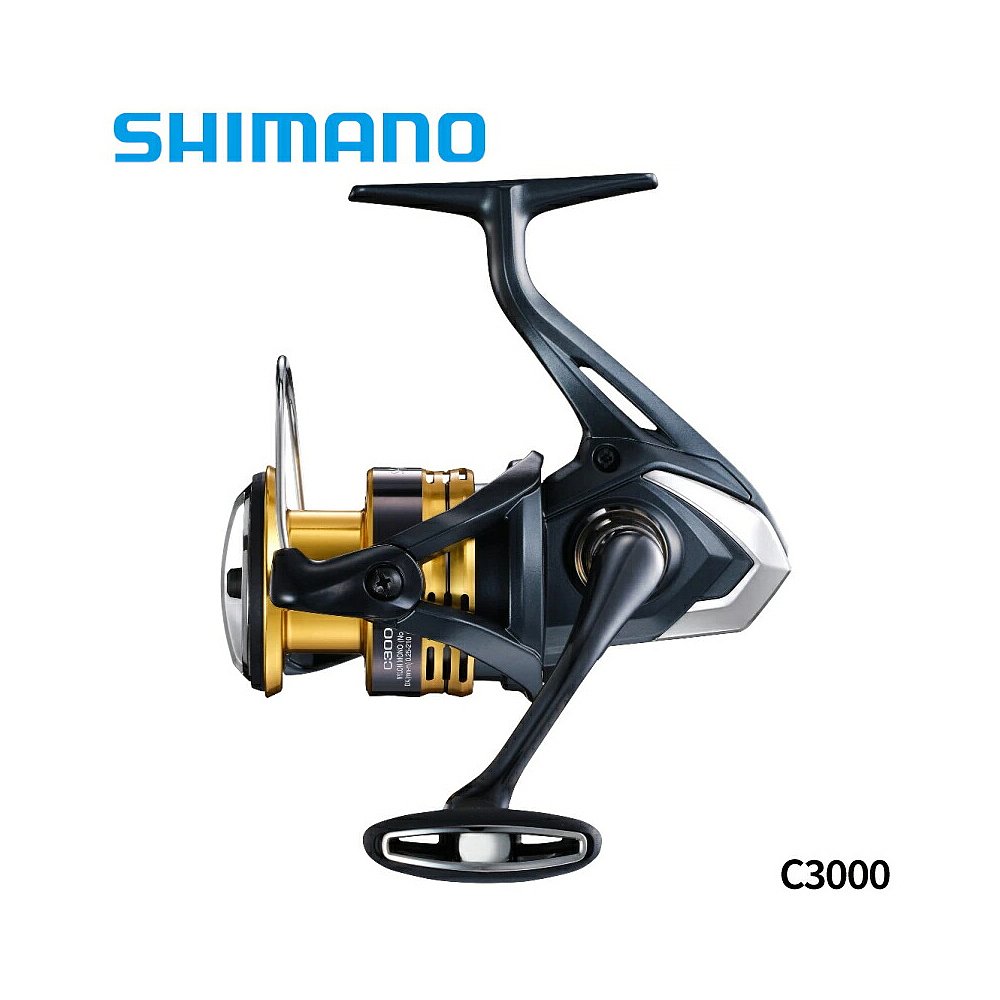 日本直邮Shimano 纺车轮 Sahara C3000 22 年款纺车轮新款 - 图0