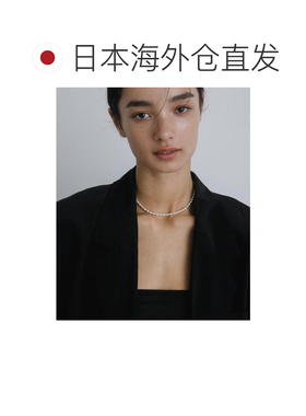 日本直邮decor 女士 hematite淡水珍珠短项链 UR261302247106