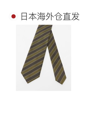 日本直邮UNITED ARROWS 男士 真丝条纹领带 13346【付后1h可退】