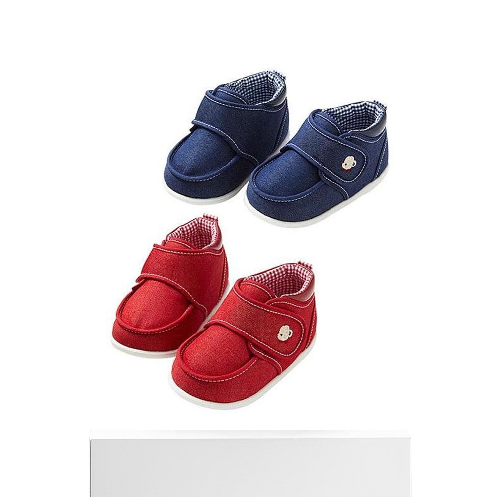 日本直邮日潮 Familiar 婴儿鞋 40181牛仔 - 图3