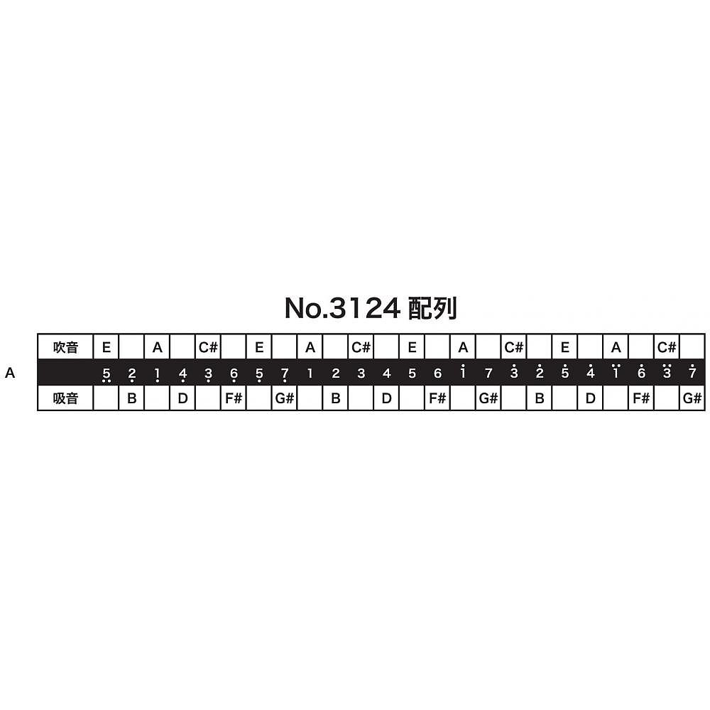 【日本直邮】TOMBO通宝口琴24孔复音A调学生男女自学入门口风琴31 - 图2