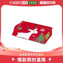 (Japan Direct mail) CAPTAIN STAG MK-1641 square tray Christmas pattern resin material