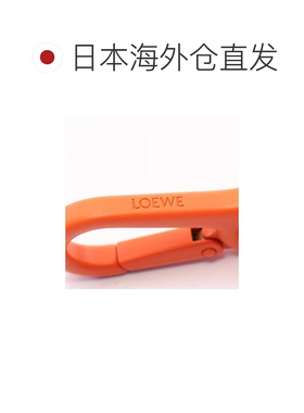 日本直邮中古奢侈品Loewe罗意威女A级95新charm吊饰不锈钢其他橘
