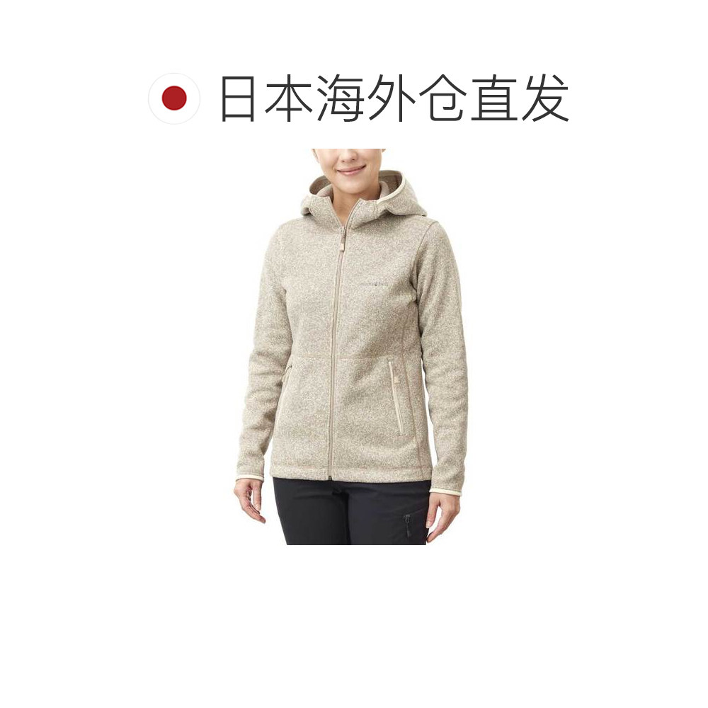 日潮跑腿Montbell蒙贝欧女士夹克衫针织连帽全拉链1106590外套,淘宝优惠券,粉丝福利购,淘宝优惠卷