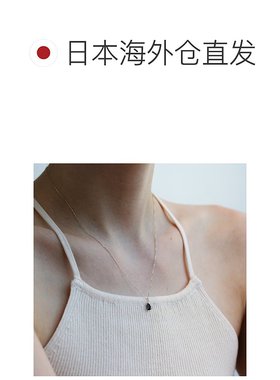 1h可退 日本直邮cui-cui9月诞生石蓝宝石吊坠K10YG黄金材质cuicui