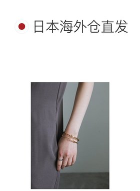 1h可退 日本直邮select MOCA 双线纹饰手镯新款