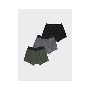 日本直邮Uniqlo BOYS 男士三角内裤三件套 439340优衣库