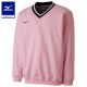 ຍີ່ປຸ່ນໂດຍກົງ Mizuno unisex sweatshirt ສີບົວອ່ອນ