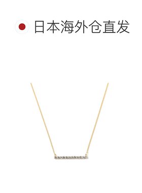 1h可退 日本直邮B:MING by BEAMS 女士镶钻项链 精致设计 适合颈