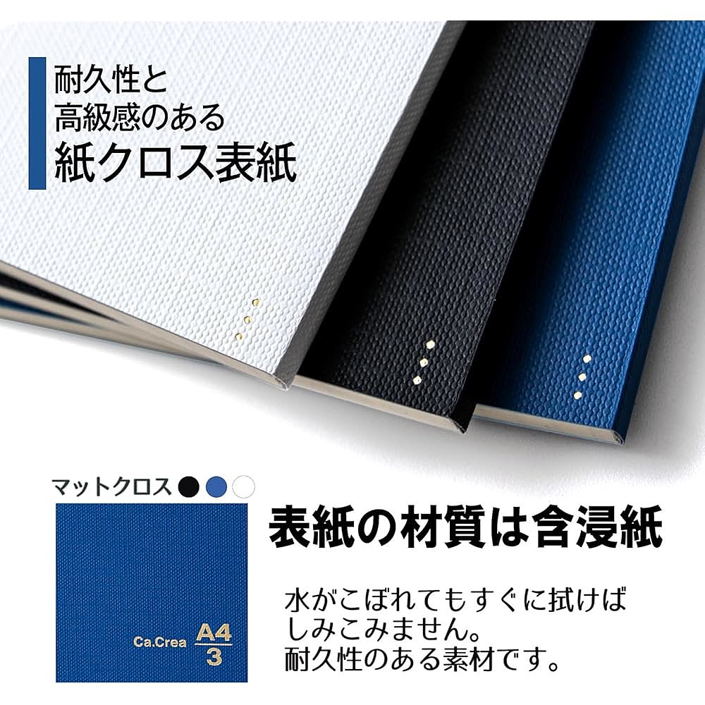 【日本直邮】Plus普乐士 记事本方形5毫米亚光黑色A4x1/3无尘布77 - 图2