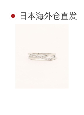 1h可退 日本直邮Three Four Time 女士精致设计小指戒指 #4 合金
