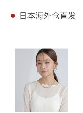1h可退 日本直邮nano・universe女士复古厚重链条项链 时尚饰品 显