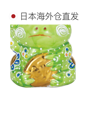 日本直邮九谷烧礼品包装2号 青蛙冰森 装饰物护身符流行礼物结婚