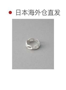 1h可退 日本直邮ete 女士 链条戒指耳夹 2WAY佩戴 大尺寸设计 110