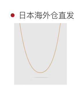 日本直邮TOMWOOD 男女同款 18K金镀层925银Jil链式项链 10160018