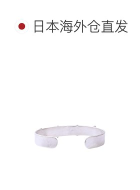 1h可退 日本直邮m.a+男士纯银十字绣花手链 AB18AG手镯