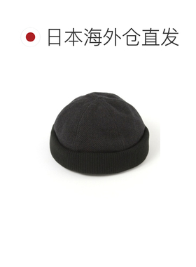 日本直邮niko and... 男士 赫灵骨纹卷边针织帽 1【付后1h可退】