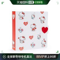 (Japan Direct Mail) Sanrio Triple Lull Gull Hello Kitty Supplies Contained Folder (Heartbeat Chasing stars)
