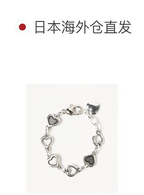 1h可退 日本直邮Otro Accesorio 女士心形串联手链 61423492658