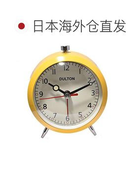 日本直邮Dulton 闹钟 黄色 100-053Q/YL