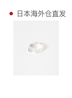 日本直邮XOLO 男士 银925简约流线型戒指 CU262101200452