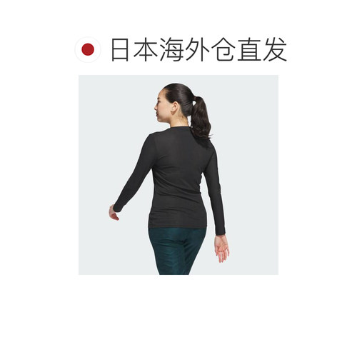 日本直邮adidas 高尔夫阿尔蒂梅特365巡回赛工程款女士长袖修身T[ - 图1