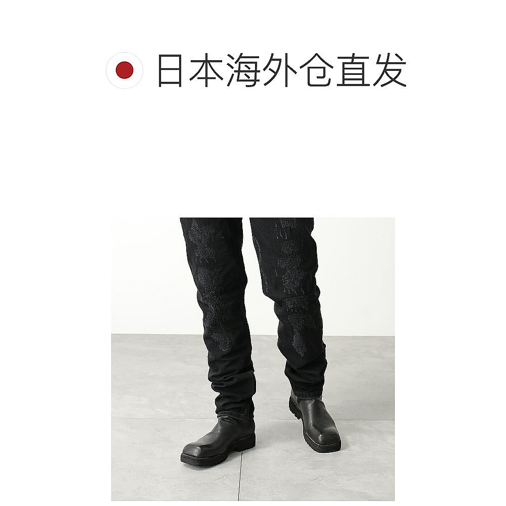 日本直邮GUIDI 后拉链靴子 79086V 男士短靴 Vibram鞋底鞋 LINED - 图1