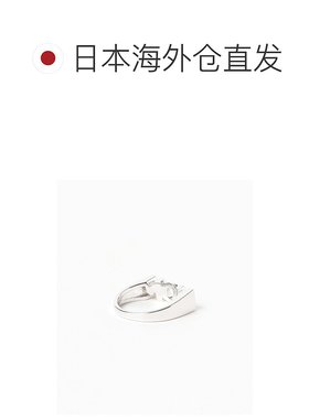 日本直邮MARIA BLACK 女士 MOM戒指 立体字母设计 银饰 644271191