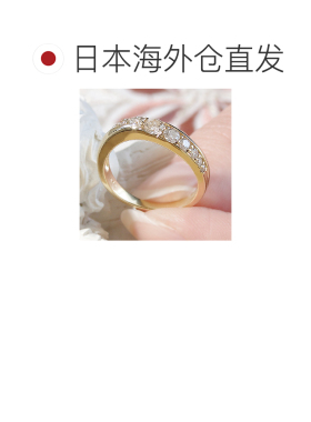 日本直邮(lcr8200) 钻石戒指 K18YG/PG/WG 0.5ctUP 永恒戒指 黄金