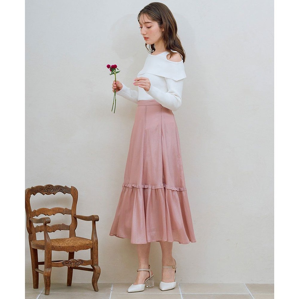 【日本直邮】Noela　女士　长裙半身裙a字裙伞裙 - 图2