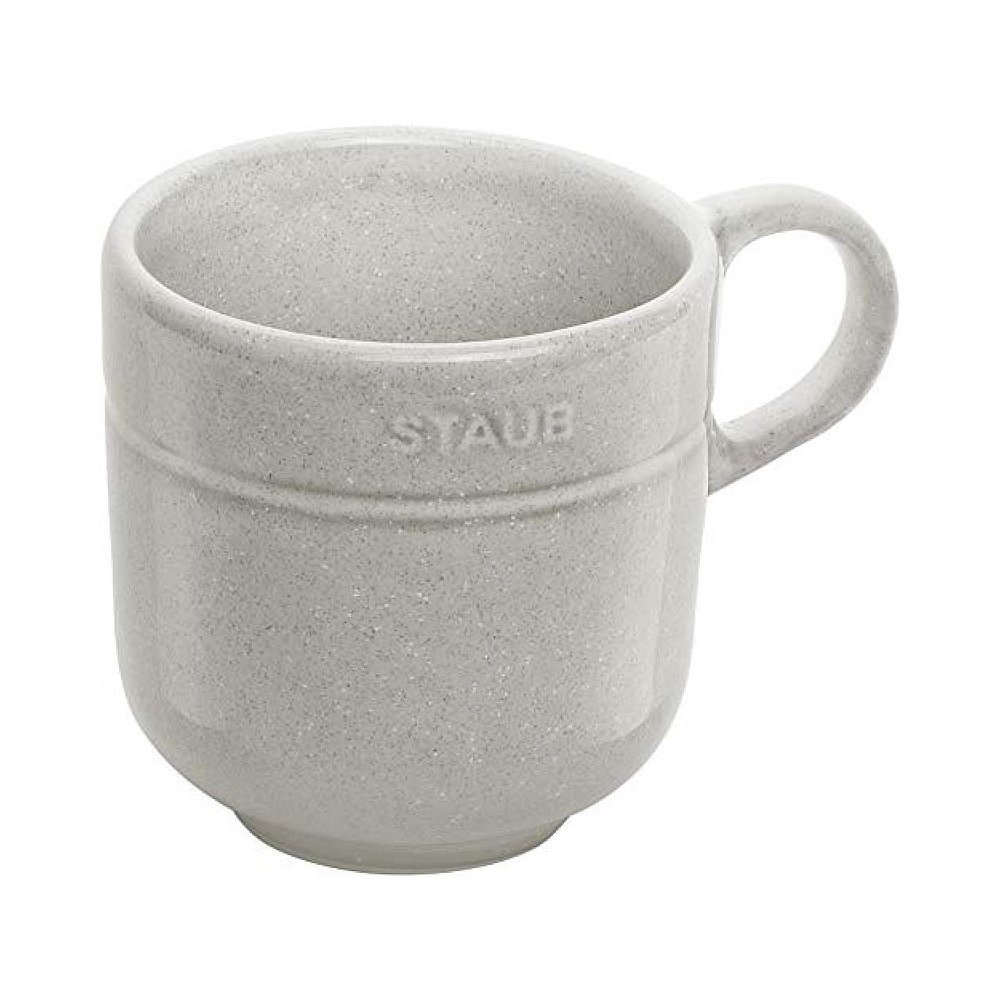 【日本直邮】Staub珐琅 陶瓷马克杯200ml 白色Ceramic Mug 40508- - 图0