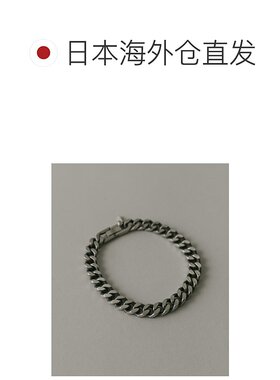 1h可退 日本直邮官方授权 SMELLY 不锈钢哑光喜平链手链配饰