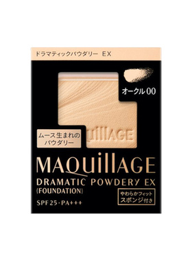 日本直邮MAQuillAGE心机Dramatic持久控油透明感打底粉饼替换装