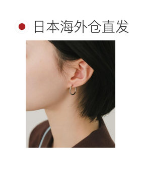 日本直邮官方授权 SMELLY 不锈钢圈耳环 17mm耳钉【付后1h可退】
