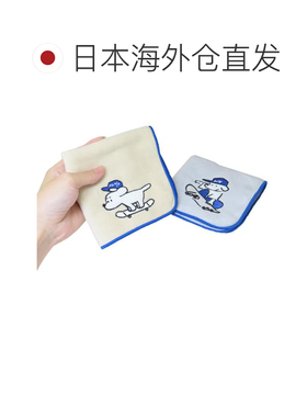 日本直邮毛巾手帕迷你毛巾滑冰者 JOHN main Shibachan 绿色闪光