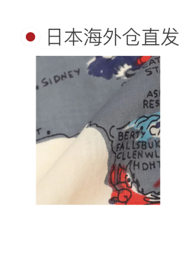 日本直邮SHIPS 地图围巾 26AW 黄色