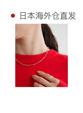 日本直邮PHILIPPE AUDIBERT 女士 真鍮銀鍍層 花蓮設計項鍊 CU261