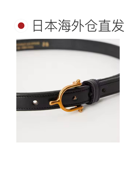 日本直邮TORY LEATHER 女士 窄版马具扣皮带 TRL1【付后1h可退】