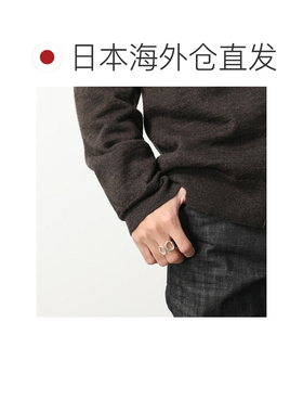 日本直邮爱马仕 Nausicaa GM 男士开口马衔扣戒指 (H108551B)925