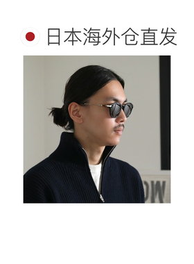 日本直邮GUCCI 男士 GG1890SA 波士顿风格太阳镜全框设计黑色金色