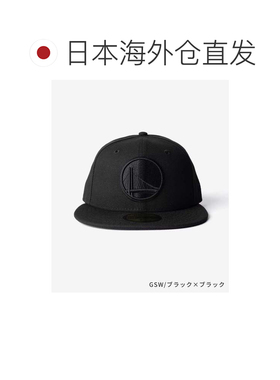 日本直邮NEW ERA 59FIFTY 5950 五十九五十 金色 GSW 黑配黑