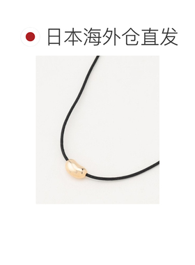 日本直邮23区 女士 豆形金属可调节绳链项链 AS3D【付后1h可退】
