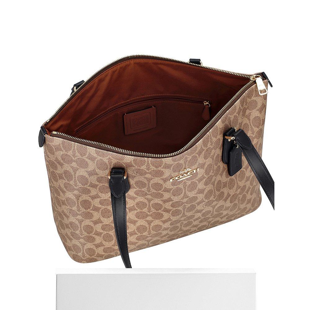 日本直邮COACH蔻驰时尚百搭女士托特包CW381银色日常女包单肩包,淘宝优惠券,粉丝福利购,淘宝优惠卷