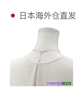 日本直邮Swarovski Sublima／Meteora白色/铑色吊坠项链 派对款 [